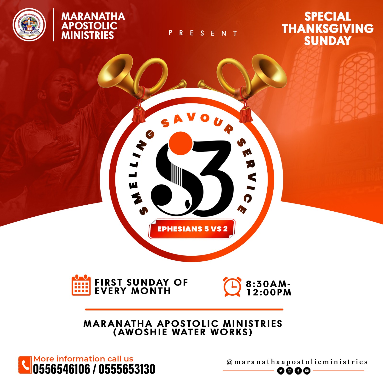 Smelling Savour Service (Thanksgiving Sunday)